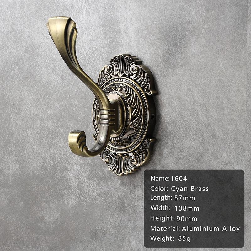 

1 шт., винтажный бронзовый цвет, крючок, настенная вешалка для двери, бытовая вешалка для полотенец, шляп, сумок, крючки для одежды, для подвешивания кухонных принадлежностей для ванной комнаты