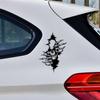 Skull Car Sticker Halloween Waterproof Decals Decor Motorcycle Decals For Car Truck SUV Motorcycle Vehicles Window Exterior Hood