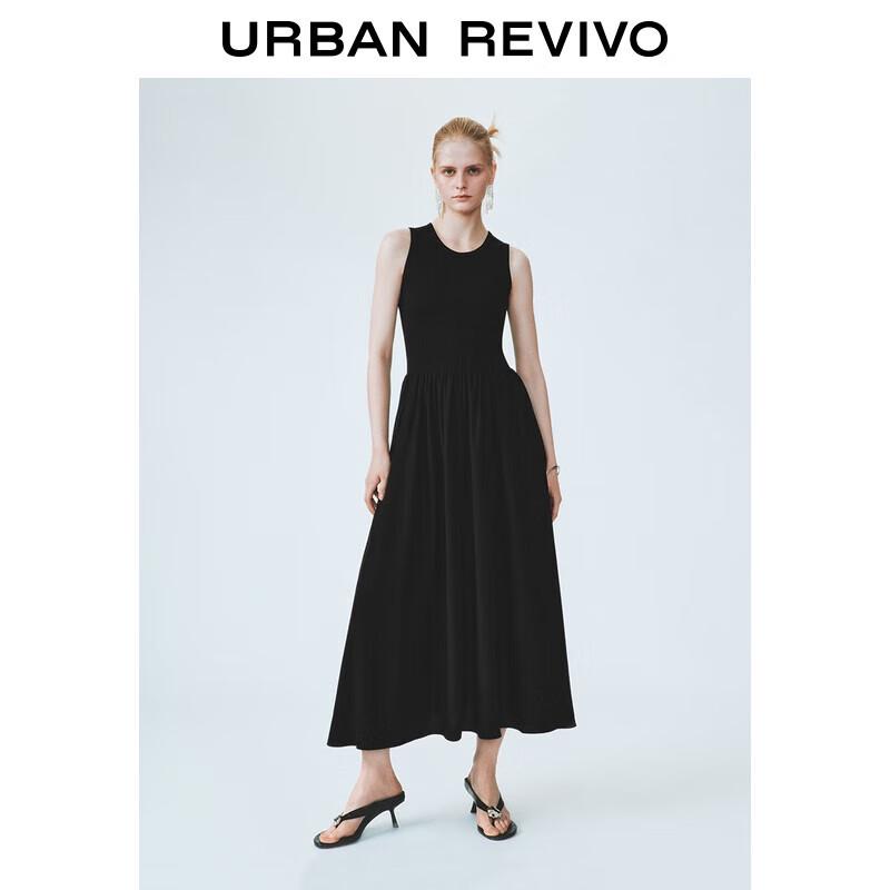 

UR 2025 Women s Sleeveless A-line Patchwork Dress XS