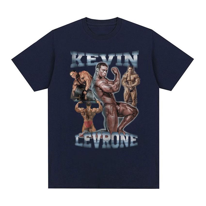 Kevin Levrone Gym Graphic T Shirt Maryland Muscle Machine Vintage Gothic T-shirts Unisex's 100% Cotton Oversized T-shirt Streetwear
