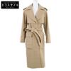 [Domestic Regular] 8044685 Wilsford Felt Cashmere Cargo Pocket Trench Coat 38 beigeUsed