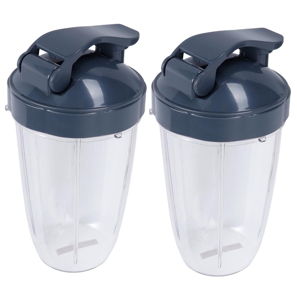24OZ Transparent Blender Cup Container Lid Set Replacement Fit for 600W/900W Juicer