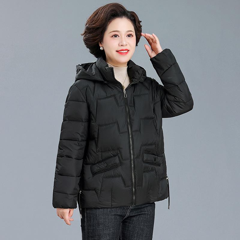 Padded clothes women's winter new warm short middle-aged mother padded clothes down cotton fashion padded jacket women
