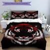 3pcs Tiger Face Duvet Cover Set, Soft Comfortable Duvet Cover,Guest Room (1*Duvet Cover + 2*Pillowcase, Without Core) Yy251104156