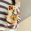 Kaki Ruyi Pendant iPhone 14/13/12 ProMax Anti-Fall Case