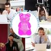 Squishy Cute Bear Maltose Squeeze Toy NeeDoh Stress Relief Fidget Colorful Sensory Toys Boxed Soft Slow-Rebound Squishies for Adults Gifts