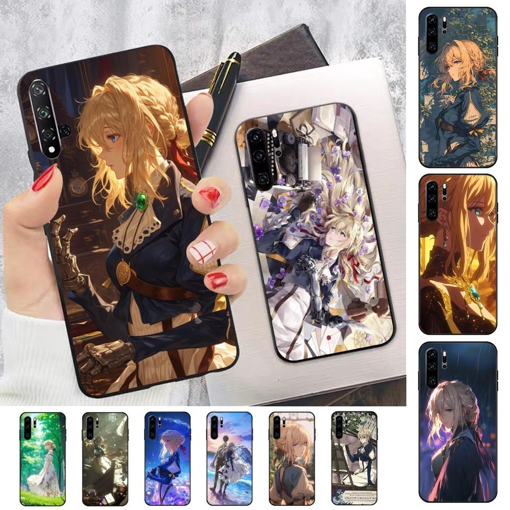 Violet Evergarden Phone Case For Huawei P 8 9 10 20 30 40 50 Pro Lite Psmart Honor 10 Lite 70 Mate 20lite