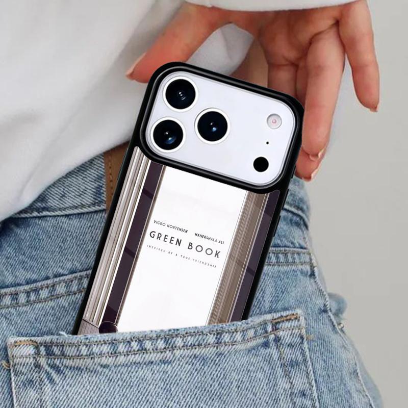 

Green Book Movie Phone Case for iPhone 16e 15 14 13 12 17 Pro Max Plus Air 17pro Cover Coque iPhone 12 Pro Max