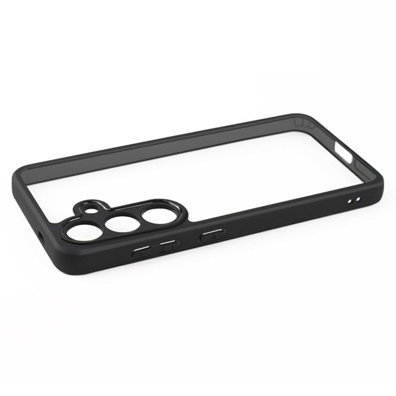 For Samsung Galaxy S24+ Case Anti-collision TPU+PC Phone Cover Dustproof Phone Shell