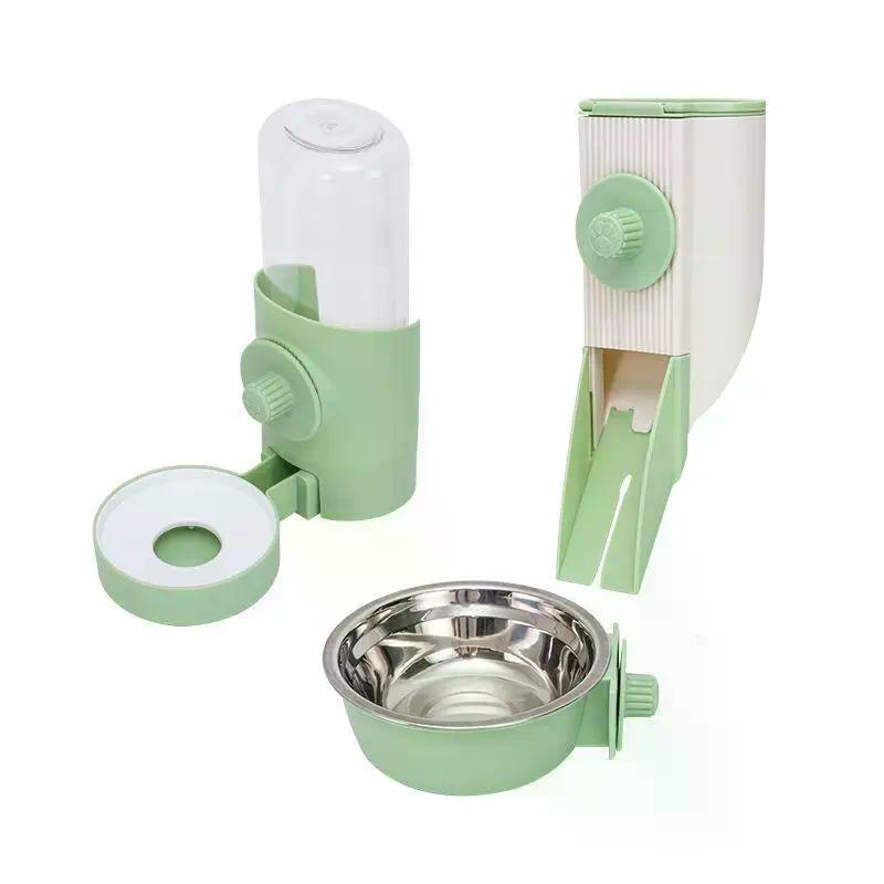 500ML Pet Chinchilla Hanging Feeding Waterer Easy Install Pigeon Rabbit Small Animal Automatic Feeding Water Bowl Pet Products