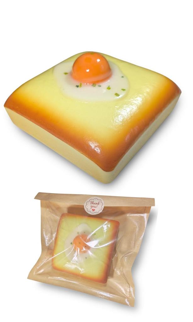 Edges42 Squeeze Bread Food Stress Relief Soft and Fluffy Toy, Sample, Toy, (Type 1)