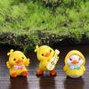 Model Pvc Ornaments Handmade Models Toy Little Yellow Duck Action Figures Little Duck Doll