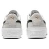 Puma Suede Platform Fashionable Durable Low-Top Sneakers Women Sneakers Beige Black White 395225-02