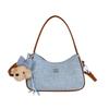 Chic Color Block Underarm Bag: Personalized Single Shoulder & Crossbody Handbag for Casual Wear