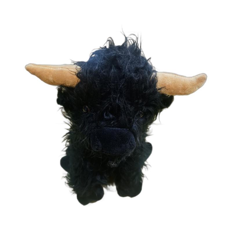 Simulation Highland Cow Scottish Highland Cow Plush Doll Long Hair Cow Doll
