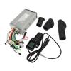 36V 48V 500W 28A Electric Bike Scooter Controller with 128DX Half Twist Throttle Grips Electric Bicycle Controller Kit