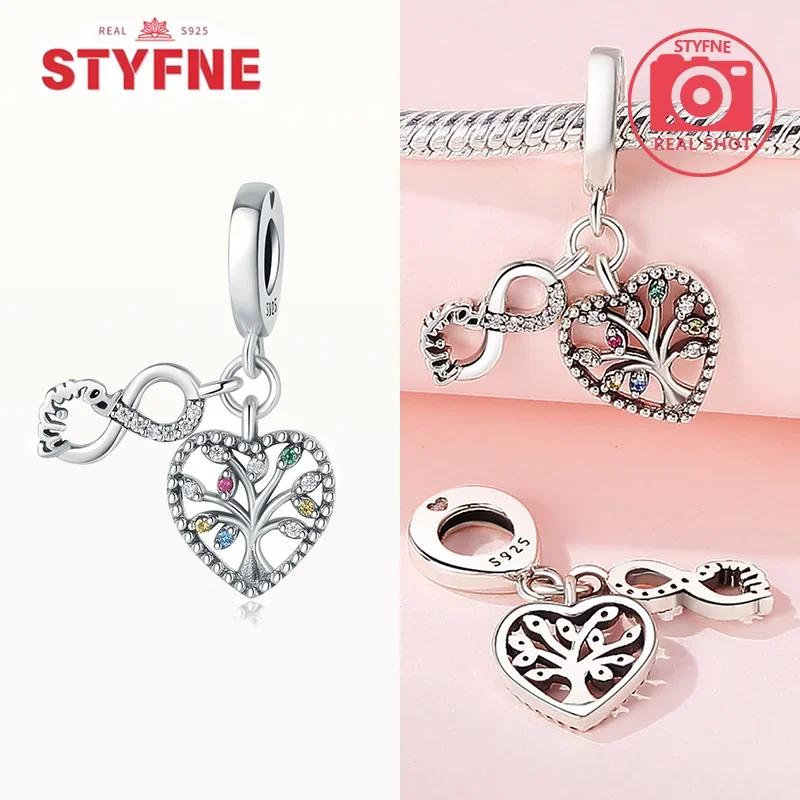 Copperheart Beads Lucky Four Leaf Clover Series Symbolcharm Fit Original Bracelet Diy For Women Fine Jewelry Gift