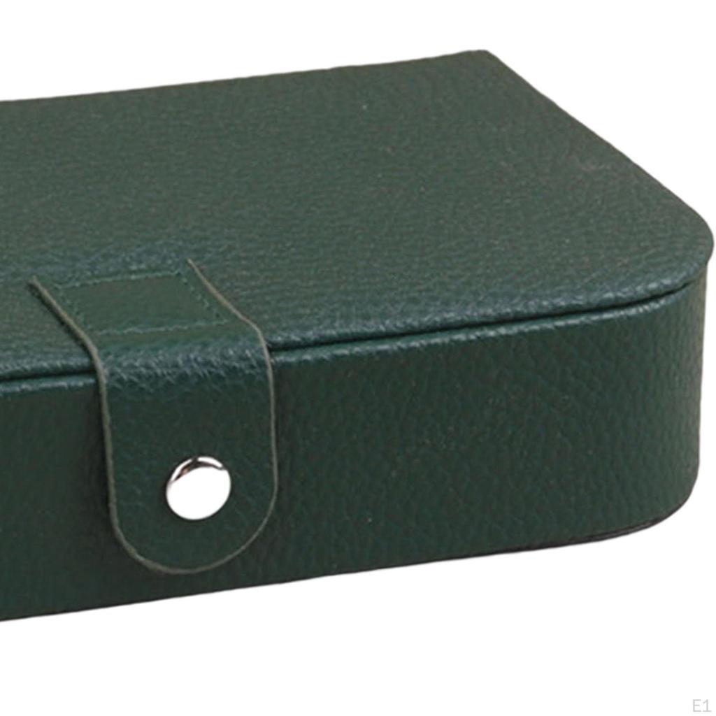 Schmuckkästchen Aufbewahrung PU-Leder für Frauen Heimorganisation Schatz