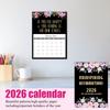 Self Affirmation Calendar, Female Power Creative Wall Calendar