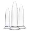 Glas Anal Dehner Set Butt Plug Anal Dildo Vergnügen G-Punkt Glas Stopfen Endstück Dildo Prostata Massager Sexspielzeug für Frauen Männer