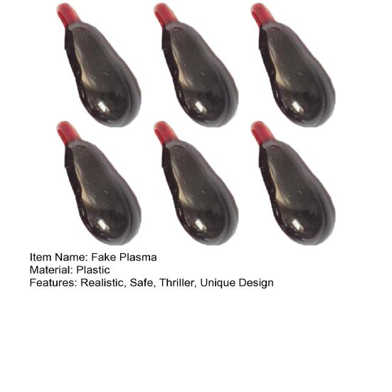 6/9/15/21Pcs Halloween Fake Blood Capsules Easy to Clean Drama Props Realistic Fake