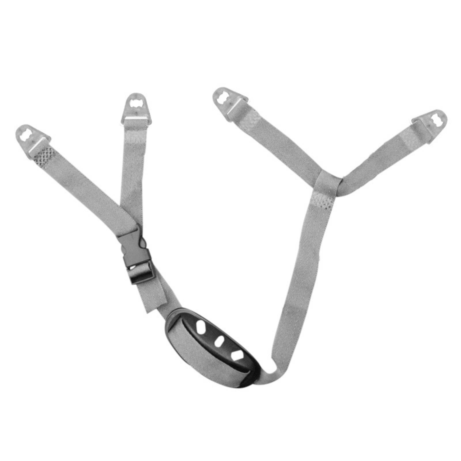 

The Helmet Strap Has A Y-shaped Chin Strap Buckle That Is Adjustable. One Size