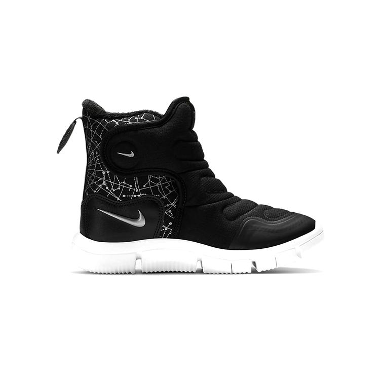 Neue Nike Novice Boot Schneestiefel Schwarz Weiß Kinder im Alter von 3 7 Jahren DC3291-001