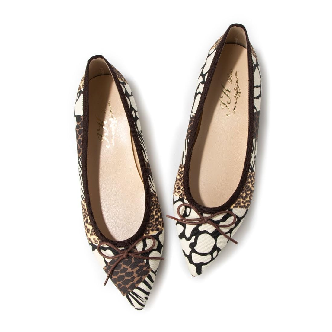 

IK Plus Women s Flat Pumps, 1522 Safari, Size 24.0 cm, 2E