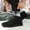 Fashion New 2025 Winter Fashion Versatile High Top Casual Snow Boots for Men Warm Comfortable Non Slip Concise Design Plush Cotton Boots