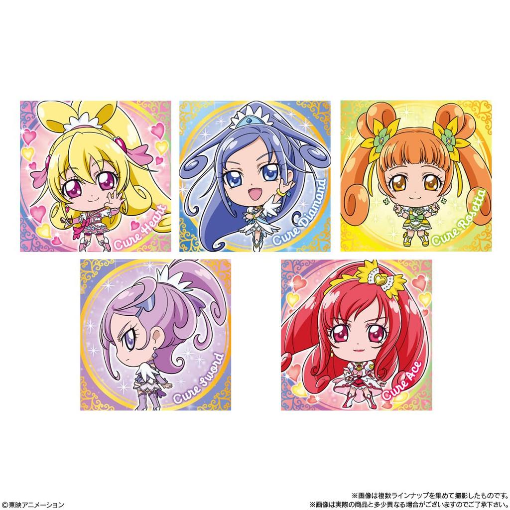 Precure All Stars Seal Wafers 3 - 20 Piece Box Set (Confectionery Toy)