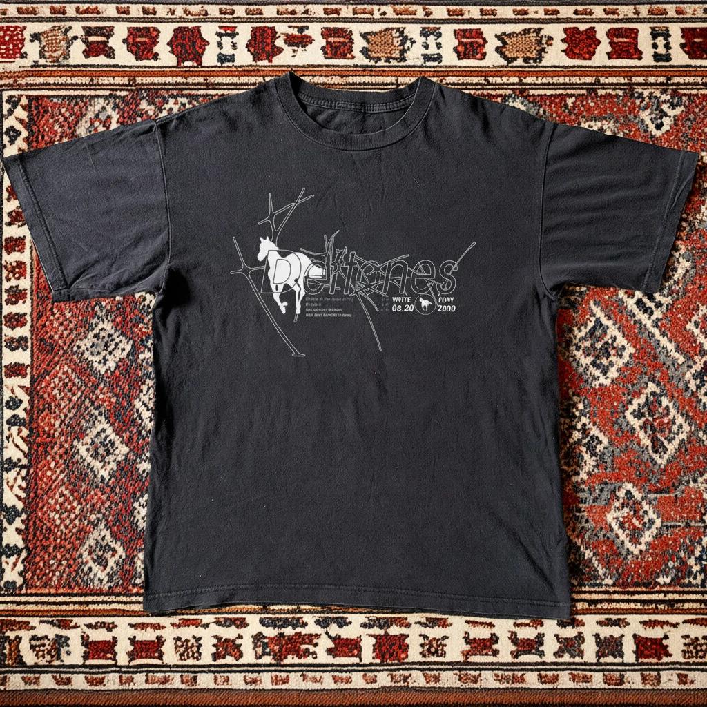 Deftones T-Shirt Basic Style Unisex Tee Black S- New