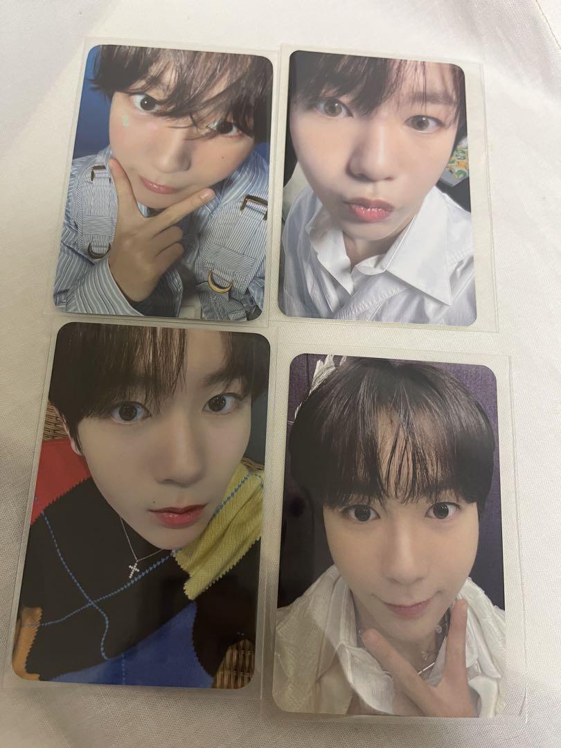 

[USED] nct wish Ryo trading card wish songbird 4-piece set