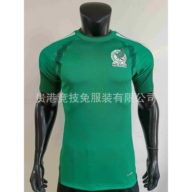 2425 Italy Home Thai Jersey Blue Background Olive Pattern Chiesa Short-sleeved Ice-sensitive Quick-drying