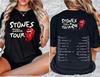 The Rolling Stones Hackney Diamonds Tour 2024 T-Shirt Classic New Shirt Unisex T-Shirt