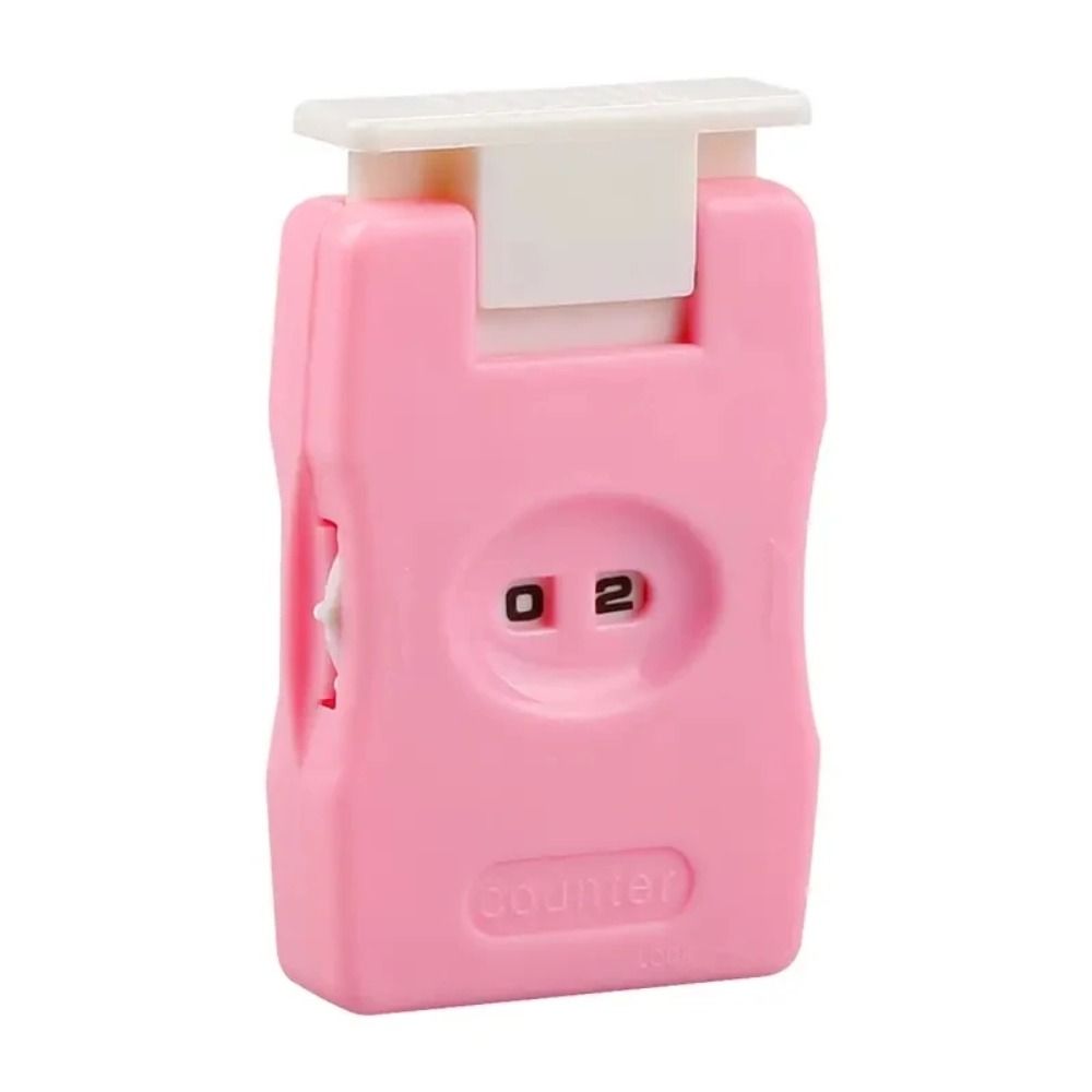 Plastic Crochet Stitch Counter Manual DIY Knitting Row Counters  Home Travel DIY Craft