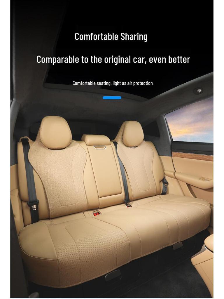 Zhiji R7 Universal Car Seat Cushion: Breathable, Ventilated, All-Season Cover.