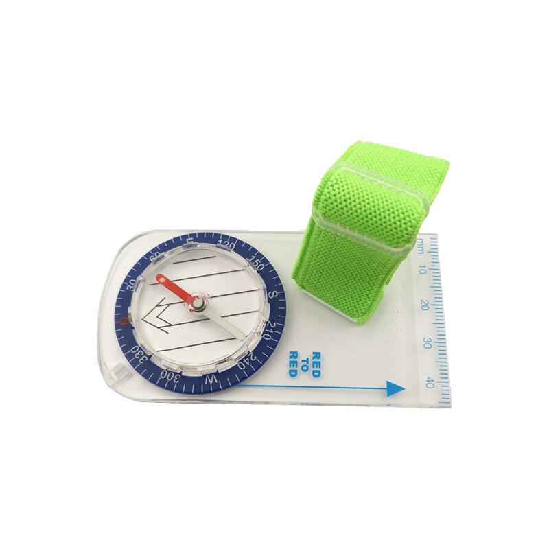 Pioneer Company Thumb Compass with Map Ruler