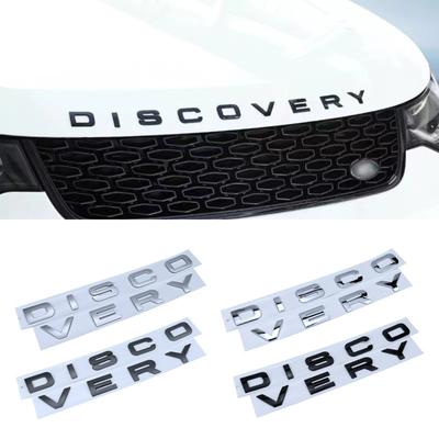 3d Abs Odznak přední kapoty vozu Kapota Emblém Discovery Logo pro Lnd Rover Discovery 2 3 4 Td5 Sport D300 Se 300ps 360ps P360 - Emblémy -