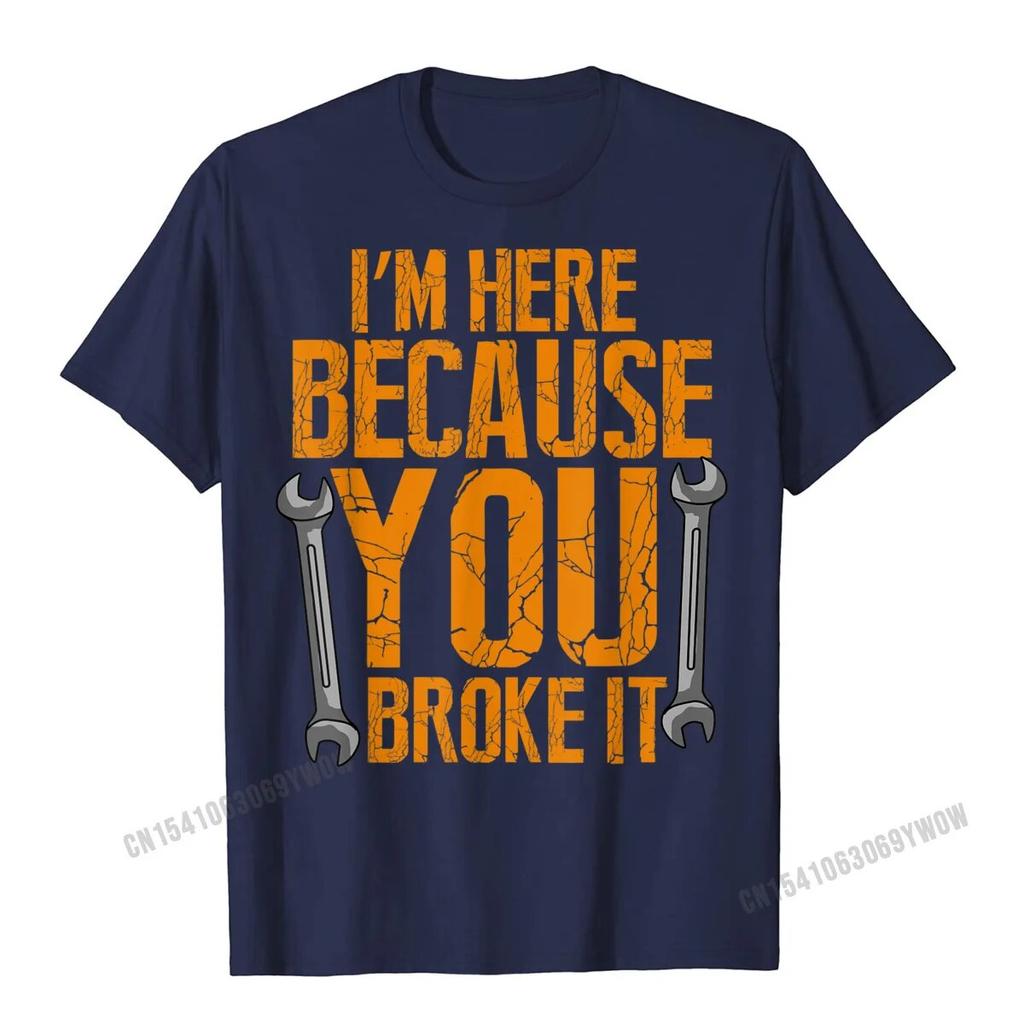 Funny Maintenance Worker Gifts T-Shirt Unisex T Shirts Harajuku Cotton Tops T Shirt Slim Fit Oversized T Shirt