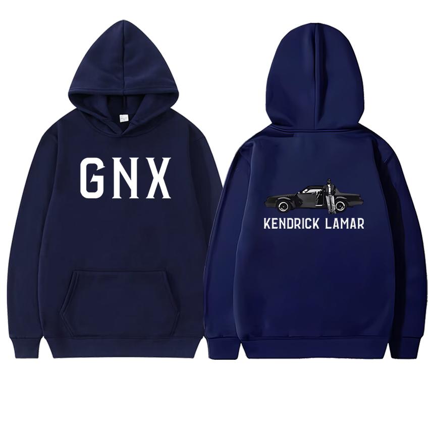 

Модный худи Kendrick Lamar GNX Tour с двусторонним принтом для мужчин и женщин, с длинным рукавом, пуловер, флис, унисекс, осенне-зимние толстовки 3XL