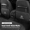 CSE1 Car Seat Back Anti Kick Protective Pad Cover Anti-Scratch Mat For Mercedes Benz AMG W204 W205 W203 W211 W201 W210 W108 W124 W190