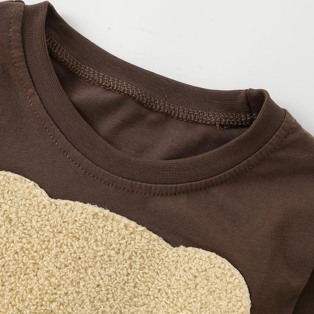 Kids Casual Set Breathable and Comfortable European for Toddlers