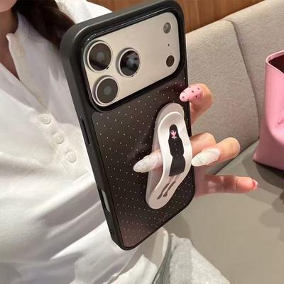 Koreanischer INS Trendiger High-End Gepunktetes Mädchen Band-Aid Handyhülle Für iPhone 17 Promax Air 16 15 14 13 12 11 Pro Max Plus Y2K Cover