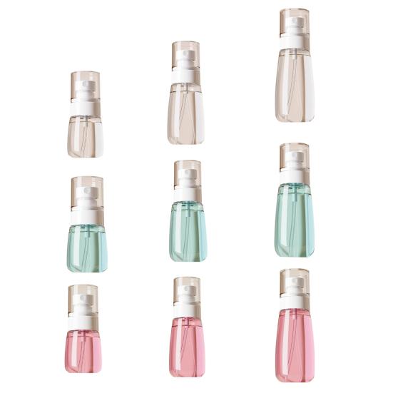 3 Pcs Mini Spray Bottles 30ML + 60ML + 100ML Fine Mist Water Spray Bottle Leak Proof Refillable Travel Bottle for Toners Face Hair Mist