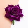 Real Touch Artificial Roses Flowers 10CM Fake Flowers Silk Roses Head  Party Wedding Decor