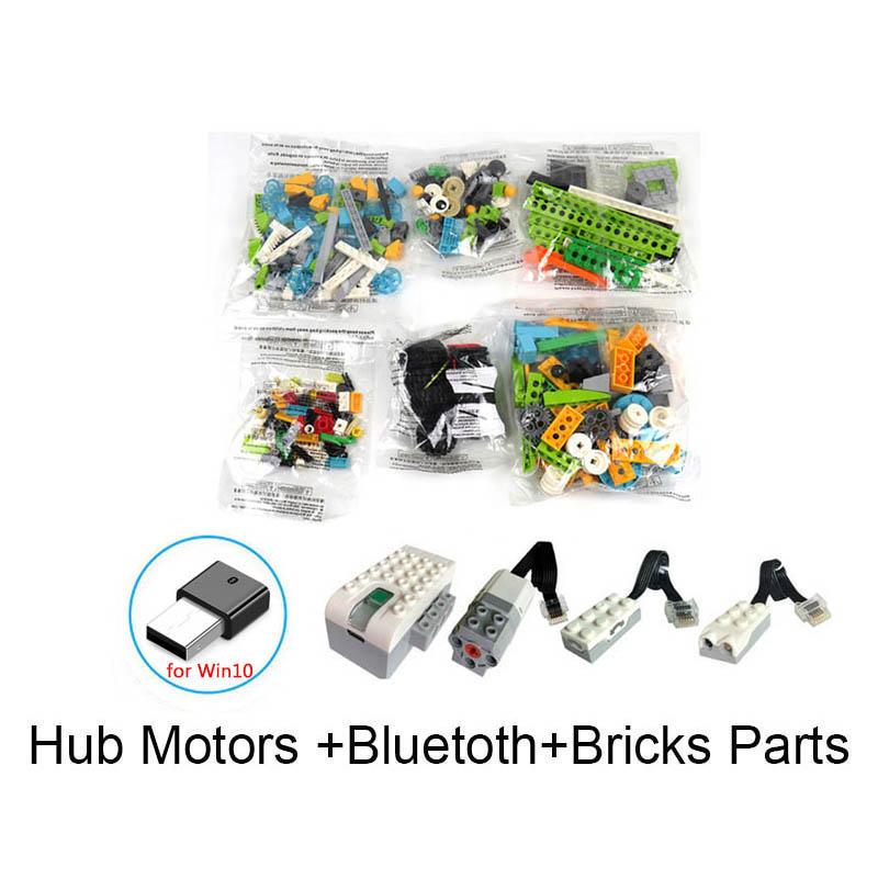 WeDo 2.0 Educational Functions DIY Parts Compatible 45300 WeDo 2.0 Core Set Building Blocks DIY Toys Christmas