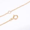 TIFFANY&Co. 750 Return to Love Heart Tag Key Diamond Necklace Yellow GoldUsed