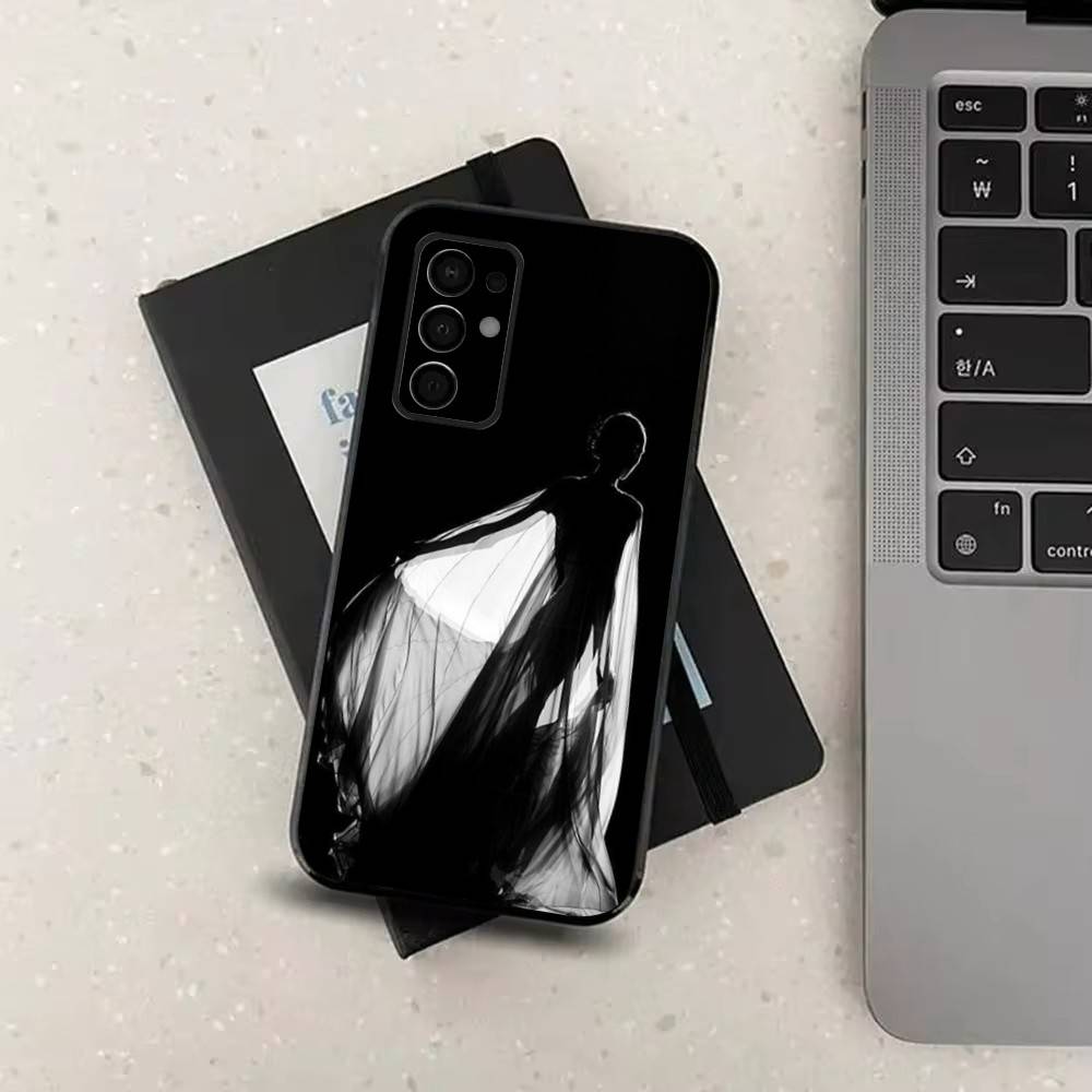 Sexy Girl Silhouettes Phone Case For Samsung Galaxy A73,31,32,72,41,53,52,71,22,5G,Note,J7,8,9 Soft Black Silicone Cover