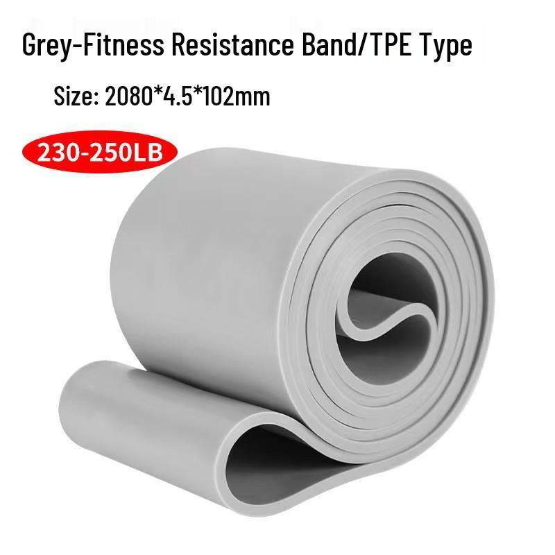 Eco-friendly TPE High-Elasticity Durable Resistance Band for Fitness, Strength Training, and Rehabilitation.