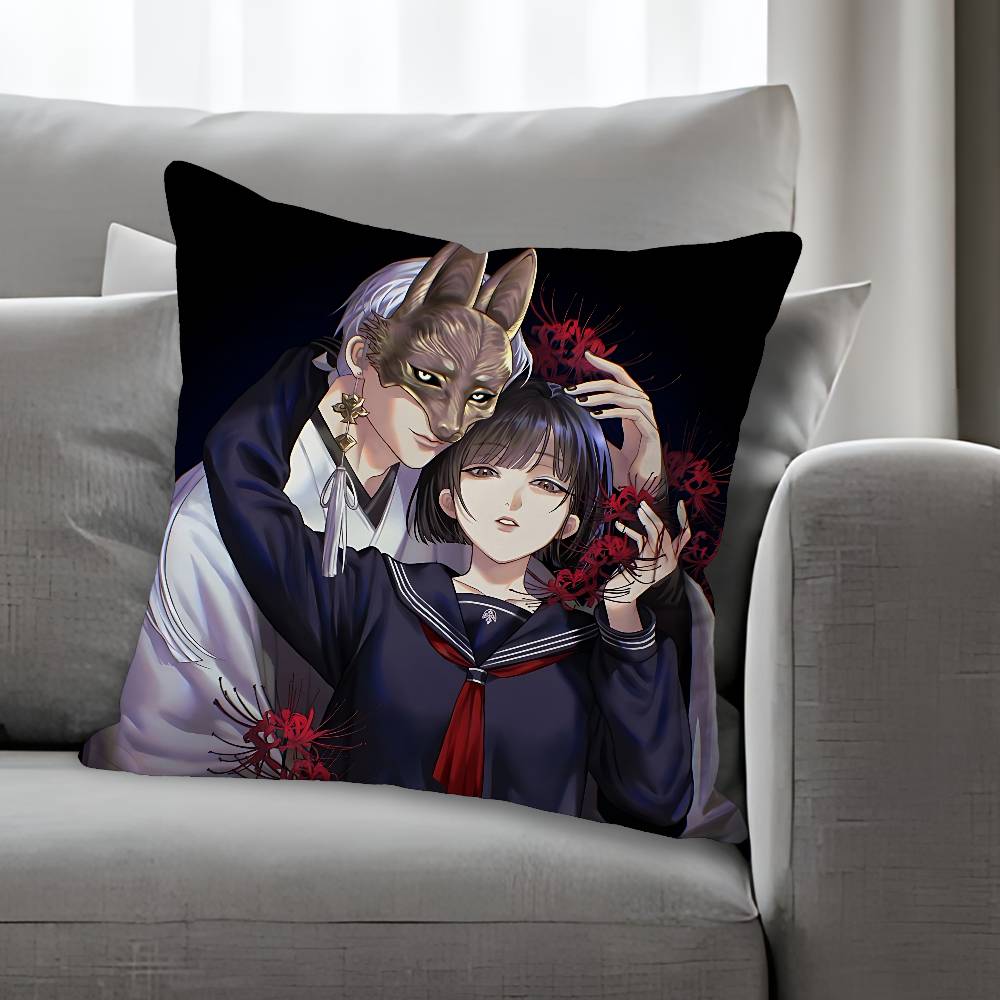 Horror SSilent HHill Pillow Cases for Bedroom Living Room Sofa Home Decor Polyester Cushion Cover with Zipper